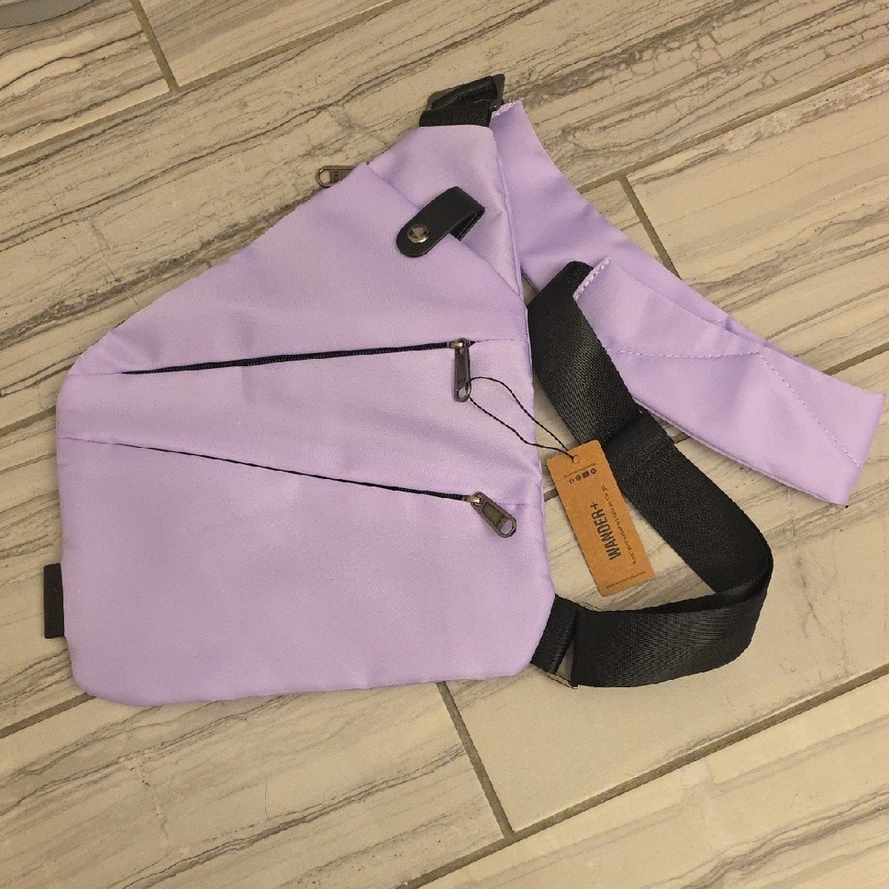 Lavender Crossbody Bag